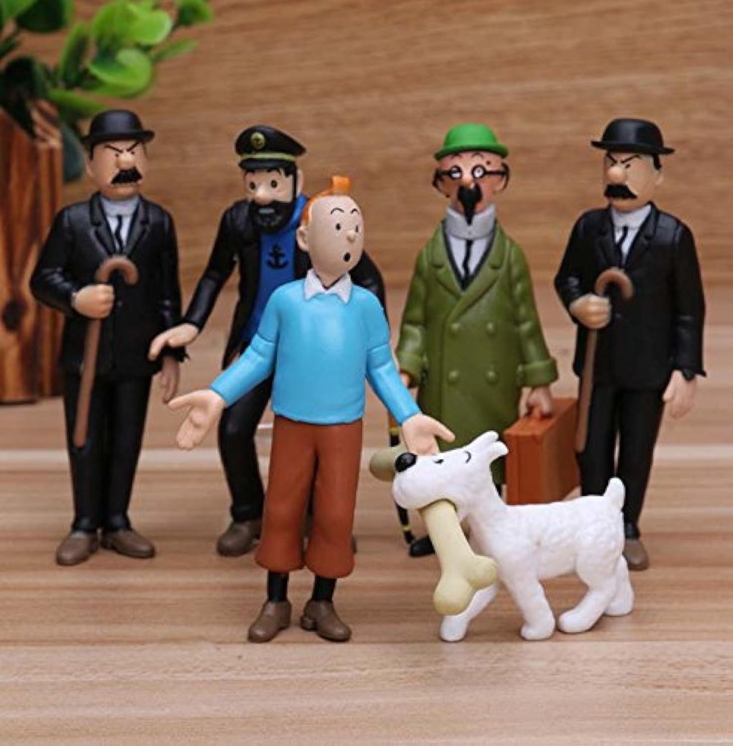 Buy SAMANIS The Adventures of Tintin Action Figure Toy, 4-9cm